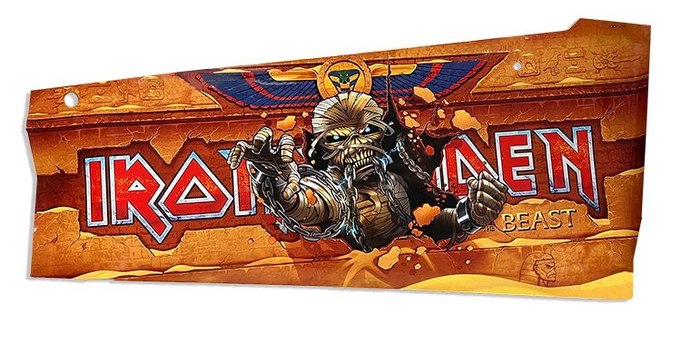 Iron Maiden Premium Cabinet Decal - Right Side